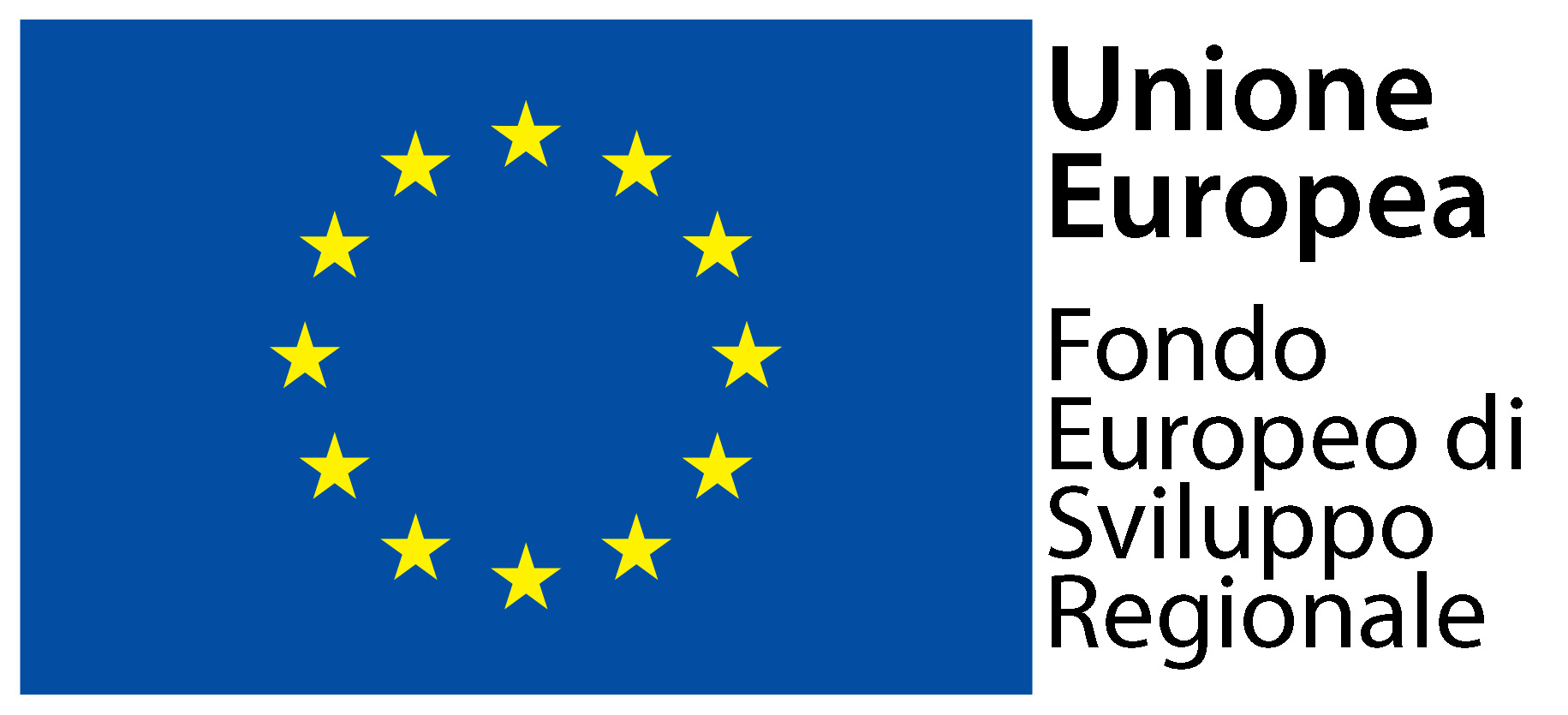 Logo Unione Europea Fondo Sviluppo REgionale